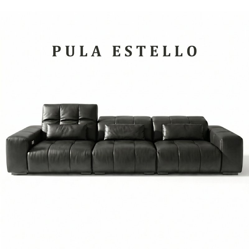 Sofa da cao cấp thiết kế tối giản Estello (V101)