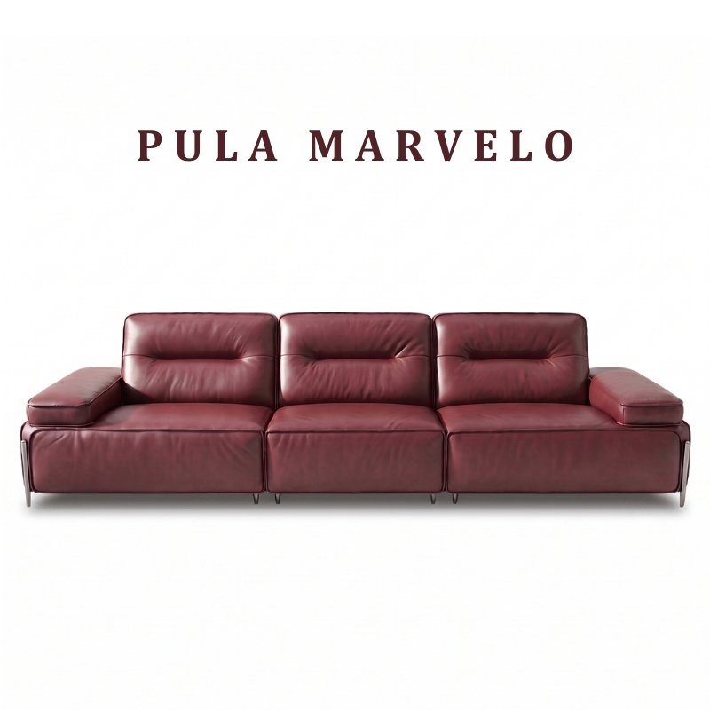 Sofa da bò Ý hiện đại Marvelo (V102)