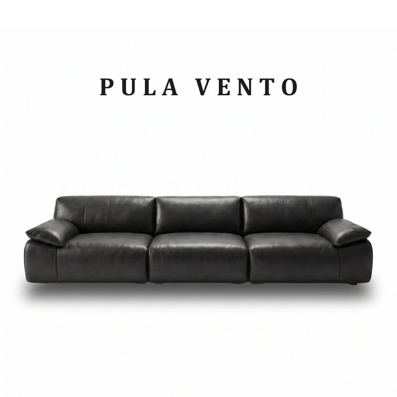 Sofa văng bọc da thiết kế hiện đại Vento (V110)