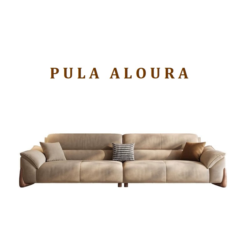Sofa nỉ phong cách Bắc Âu Pula Aloura (V93)