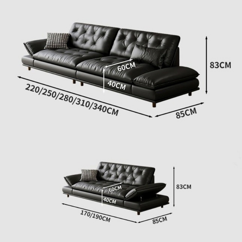 Sofa da chống mèo cào Pula Tribeca (V68)