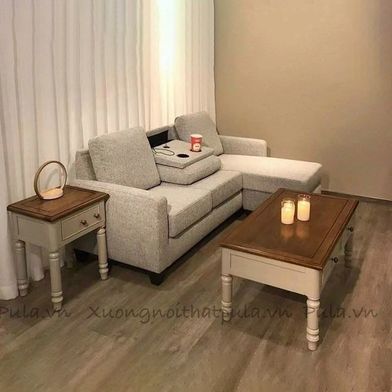 Sofa góc xuất Mỹ SAB02
