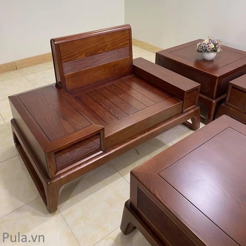 Bộ sofa gỗ Pula SG01