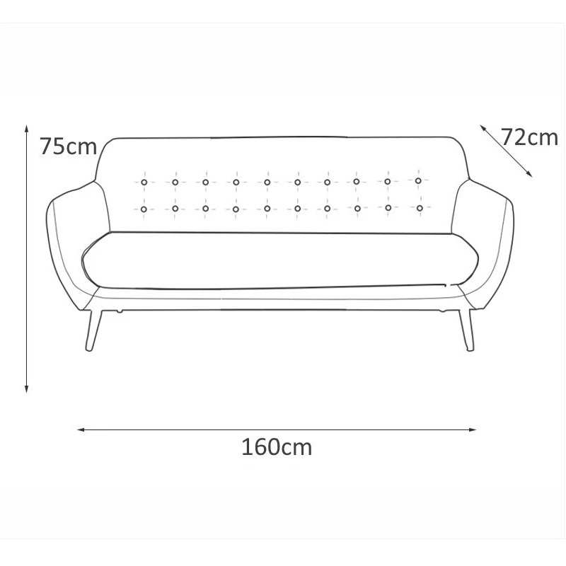 Ghế sofa văng cổ điển giá rẻ N01