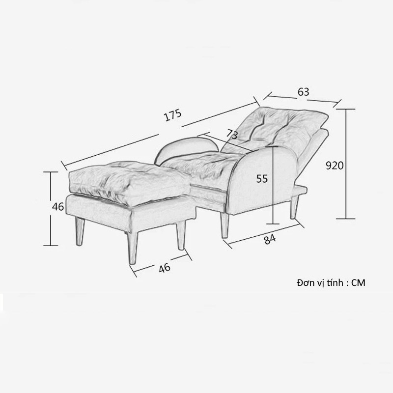 Ghế sofa đơn Praise X5
