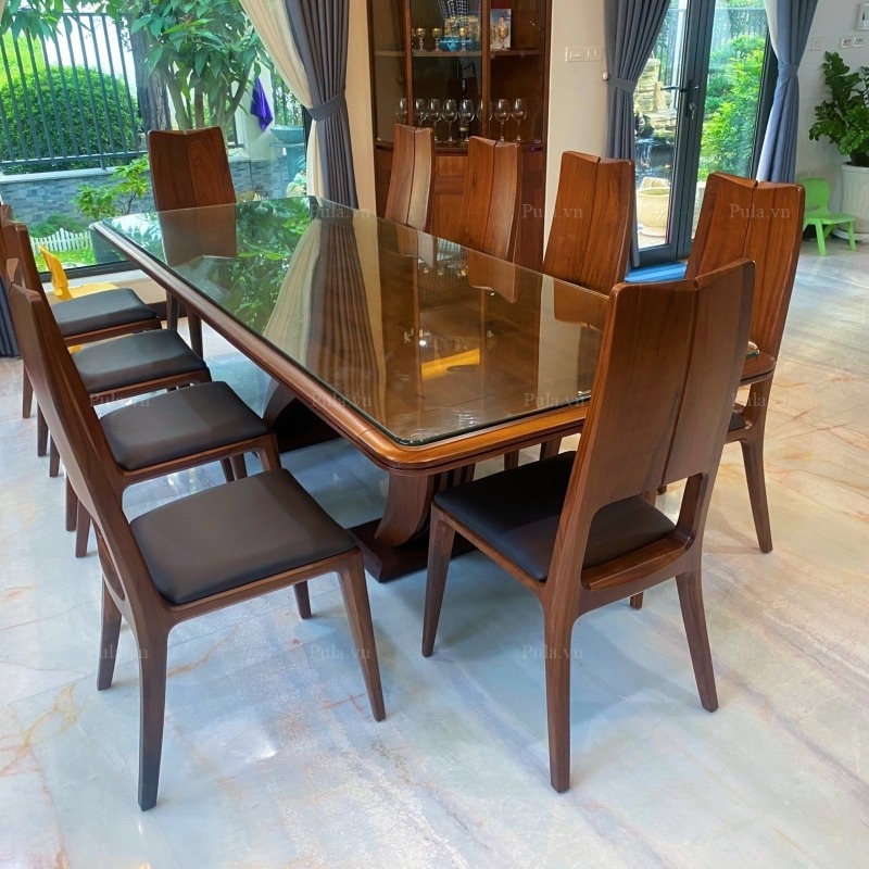 Bàn ăn gỗ Óc chó cao cấp