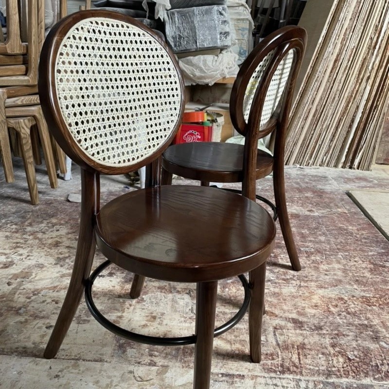 Ghế ăn mây Thonet 3