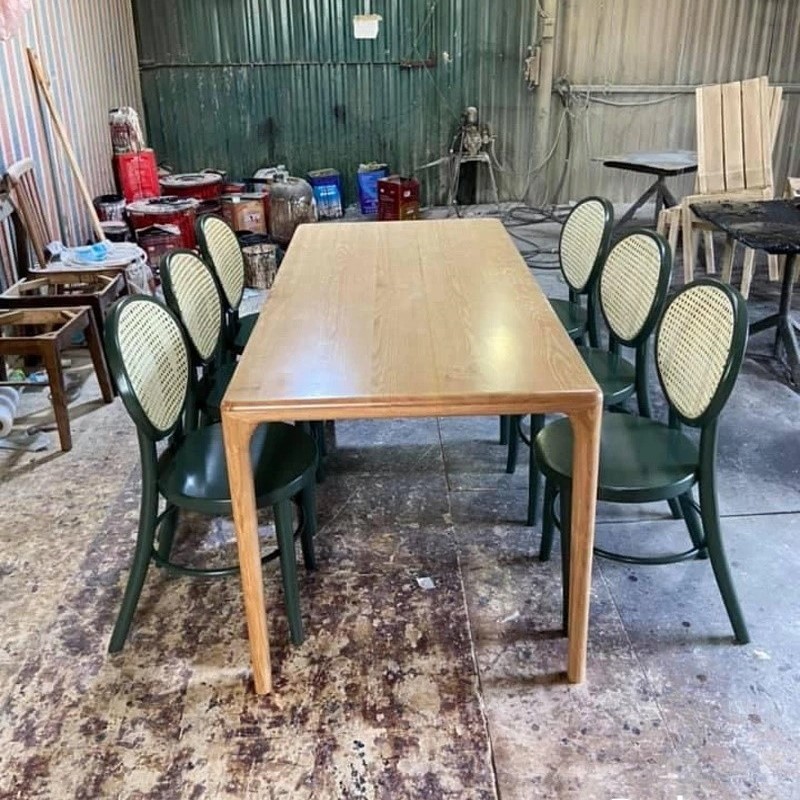 Ghế ăn mây Thonet 3