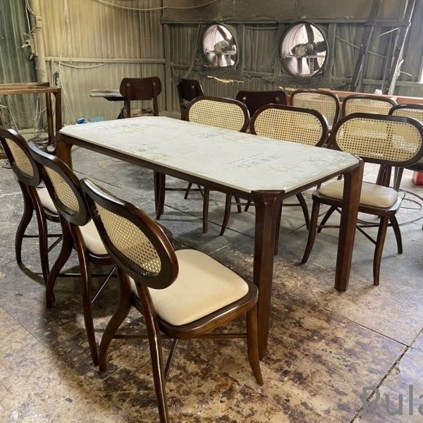 Ghế ăn mây Thonet 2