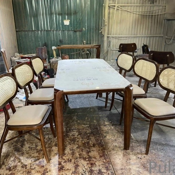 Ghế ăn mây Thonet 2