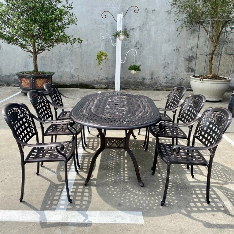Bộ Bàn Ghế Ngoài Trời Sân Vườn