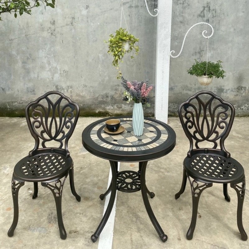 Bộ Bàn Ghế Ngoài Trời Sân Vườn
