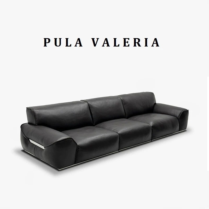 Sofa da bò nhập khẩu Pula Valeria (V91)
