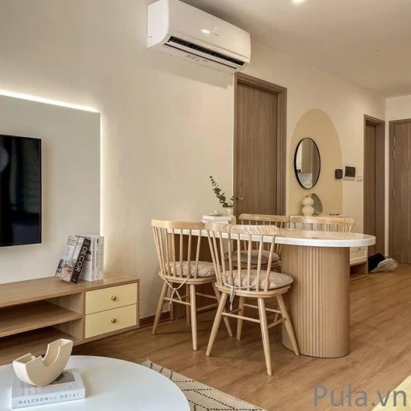 Bộ bàn ghế ăn Song Tiện 8 nan BGA22