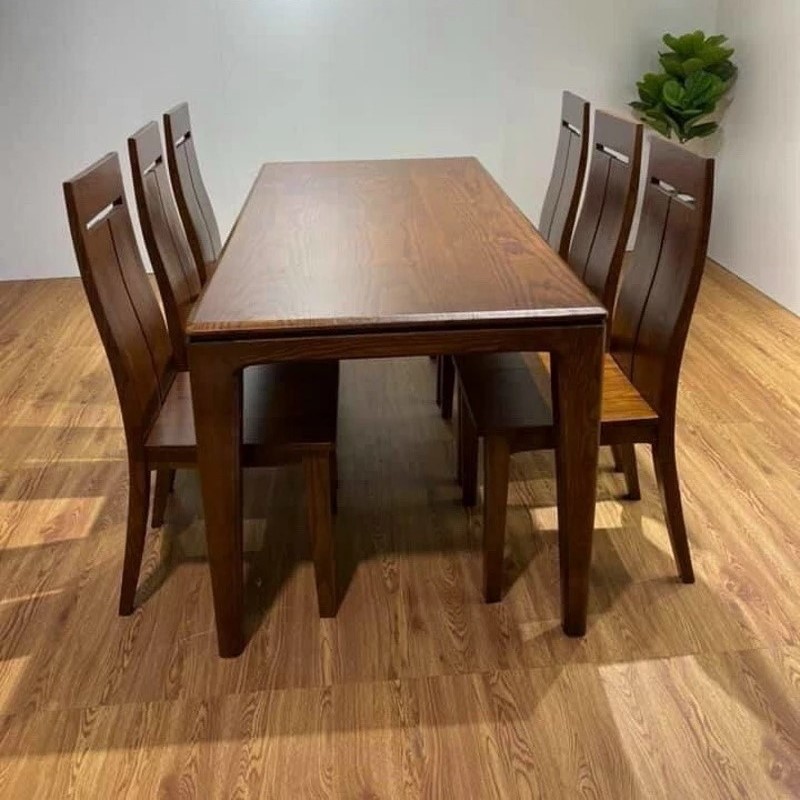 Bộ bàn ghế ăn 6 ghế Pula BGA21