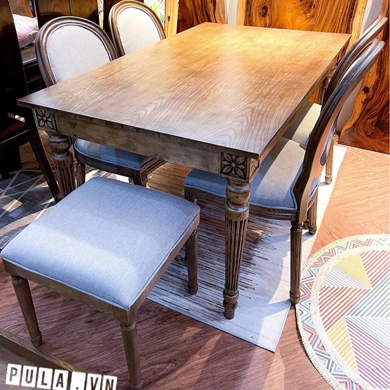 Bộ bàn ghế ăn Pula BGA19