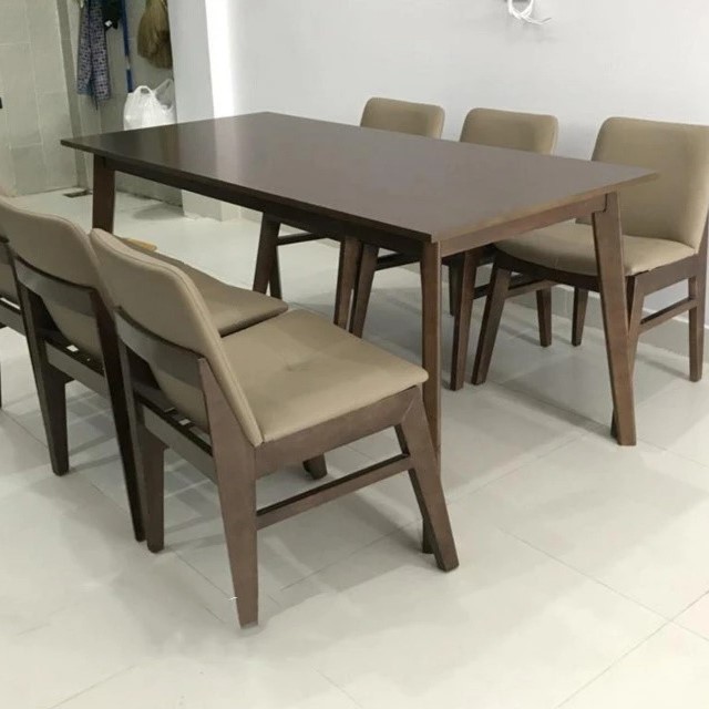 Bộ bàn ghế ăn Pula BGA05 - 6 ghế