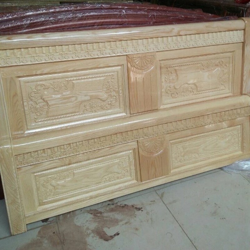 Giường ngủ giá rẻ gỗ thịt GN04