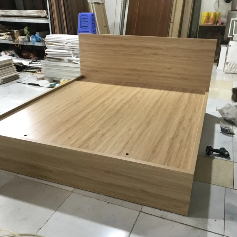 Giường ngủ giá rẻ gỗ CN GN01