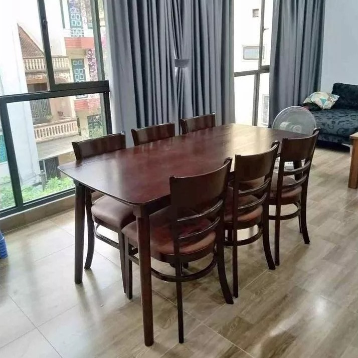 Bộ bàn ghế ăn Pula BGA03 - 6 ghế