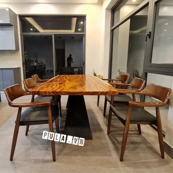 Bộ bàn ghế ăn Pula BGA02 - 6 ghế