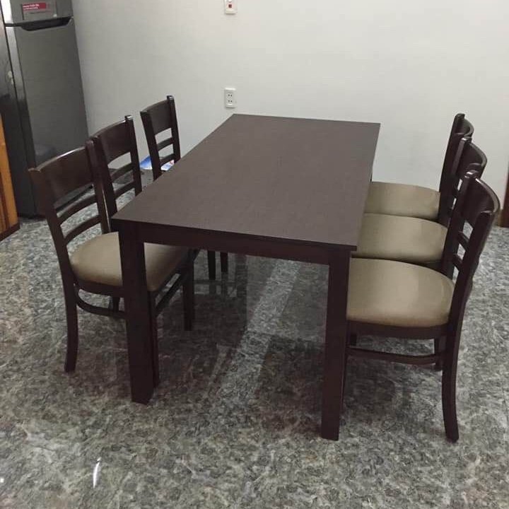 Bộ bàn ghế ăn Pula BGA03 - 6 ghế