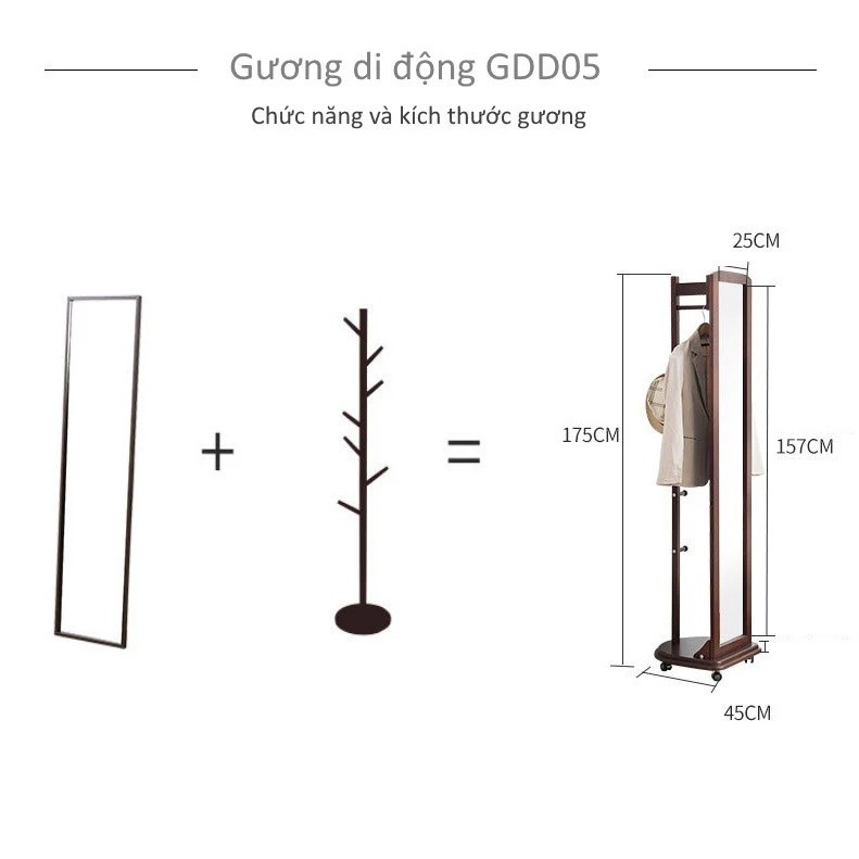 Gương di động GDD05 (KG12)