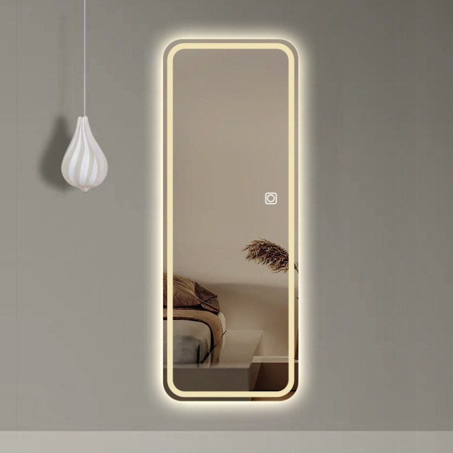 Gương toàn thân treo tường đèn led GD48