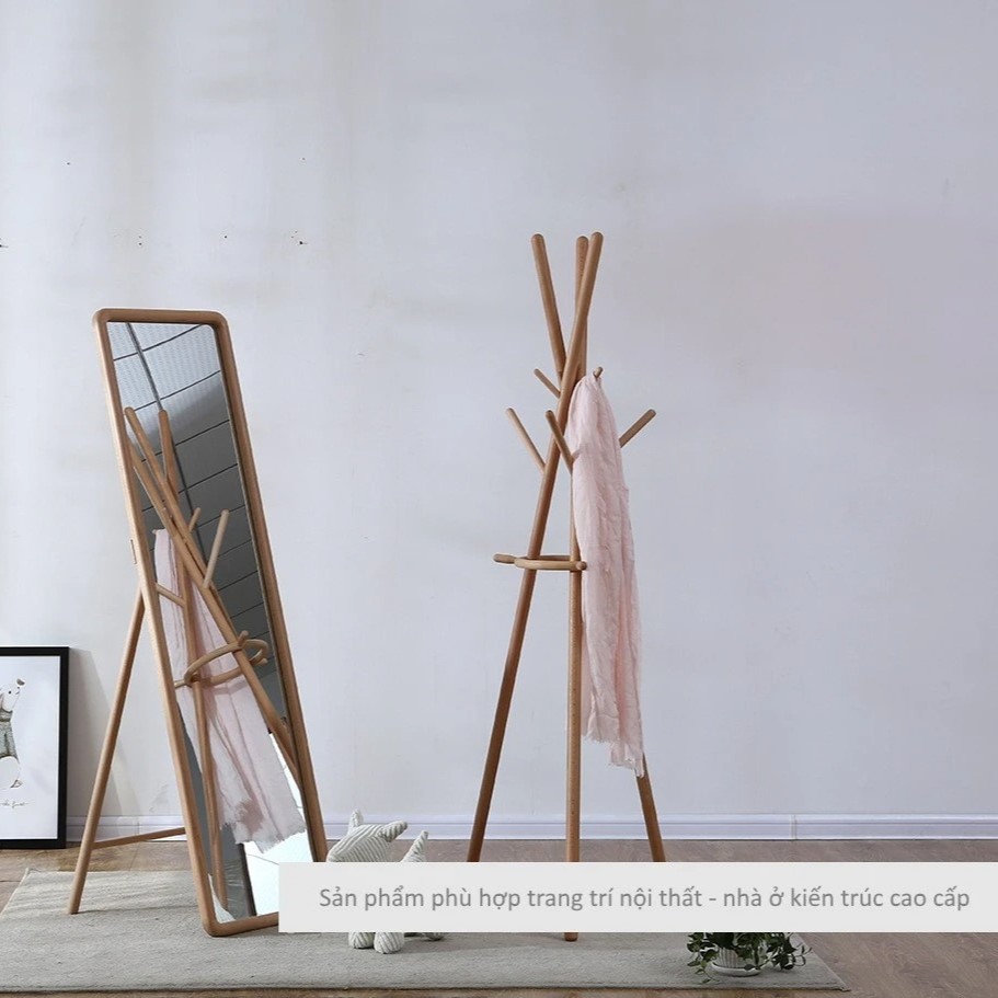 Gương đứng gỗ sồi GD06