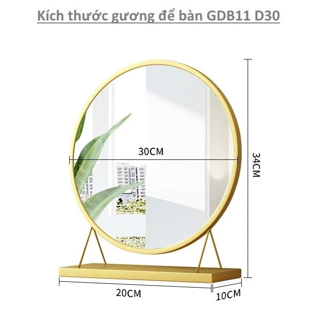 Gương trang điểm để bàn GDB11 D30