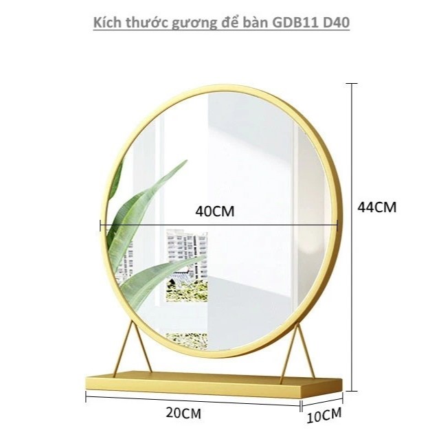 Gương trang điểm để bàn GDB11 D40