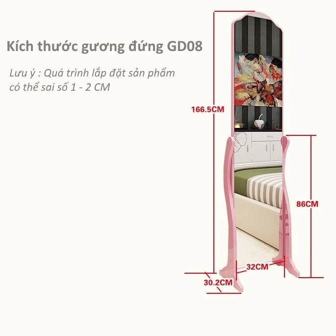 Gương đứng GD08