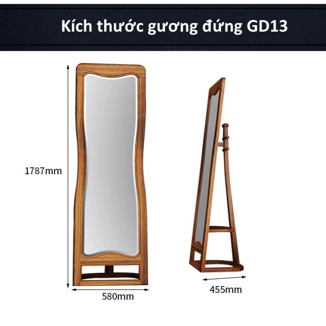 Gương đứng GD13