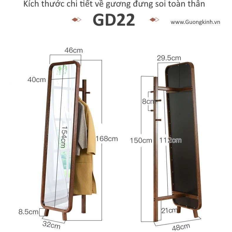 Gương đứng GD22