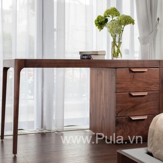 Bàn làm việc cao cấp gỗ Óc chó