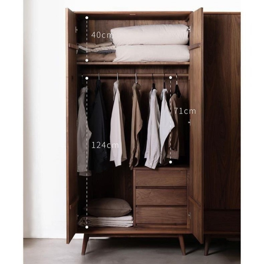 Tủ quần áo gỗ Pula WR05