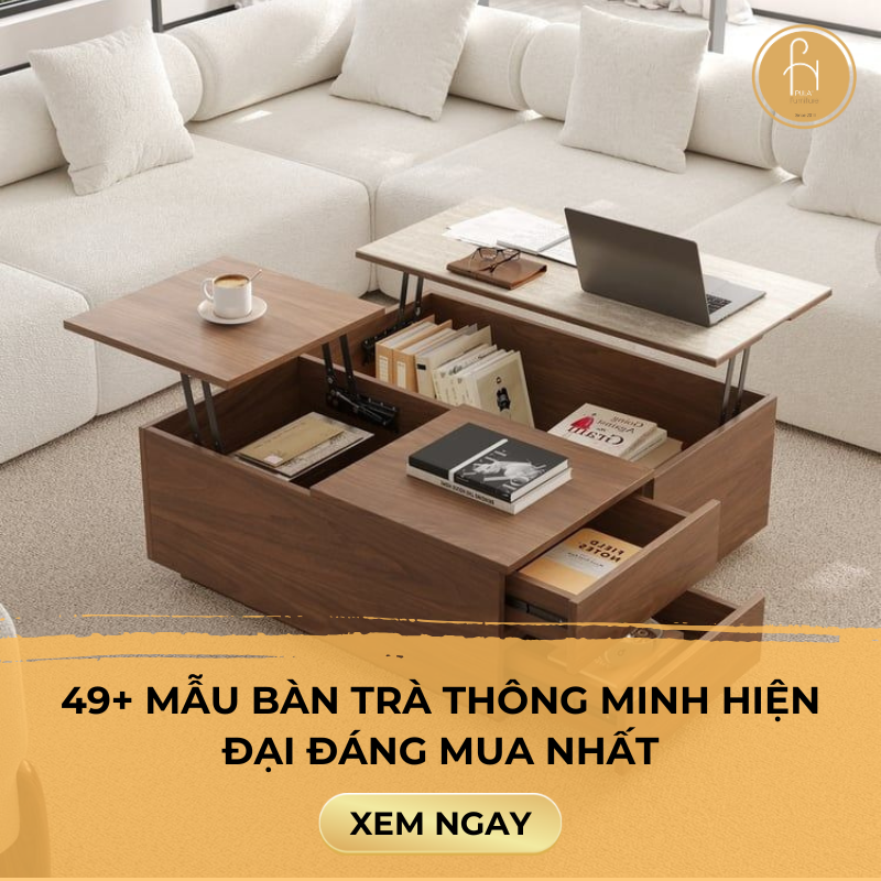 49+ Mẫu bàn trà thông minh hiện đại đáng mua nhất 2025