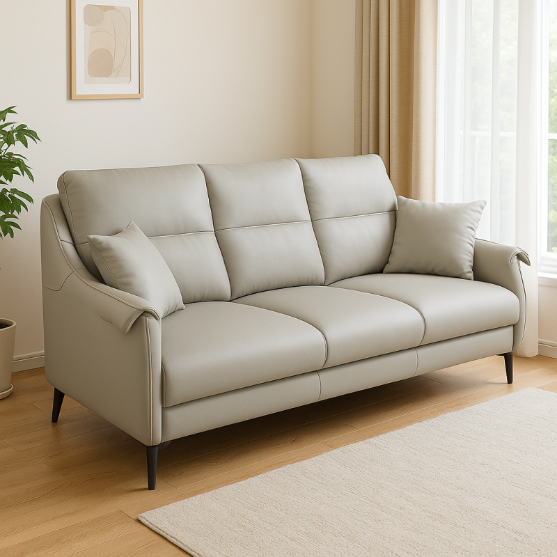 Sofa da Bò Ý Mastrotto cao cấp Winston (V94)