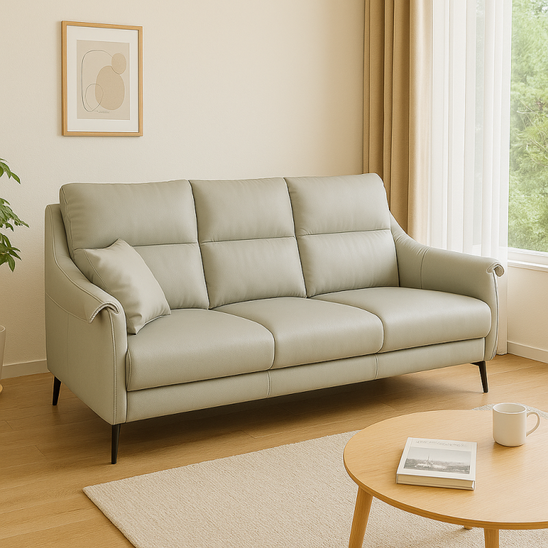 Sofa da Bò Ý Mastrotto cao cấp Winston (V94)