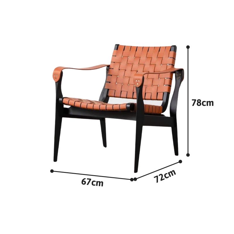 Ghế Armchair da cao cấp Dilan Safari