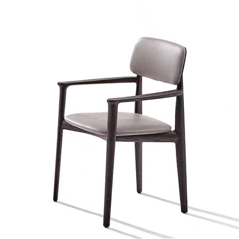 Ghế ăn gỗ cao cấp Curve có tay