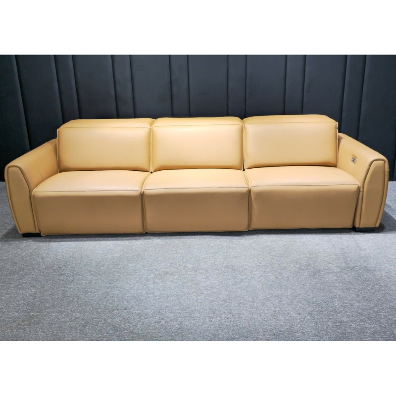 Sofa da bò Ý chỉnh điện Agatha (V95)
