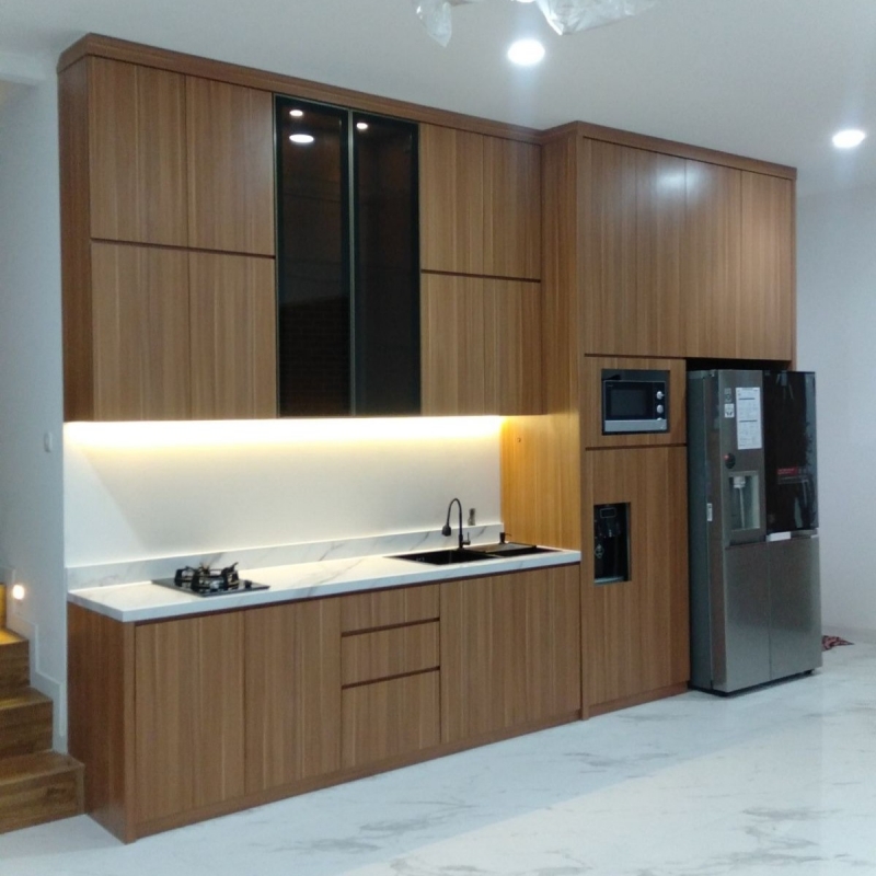 Tủ bếp Laminate chữ I PKC42