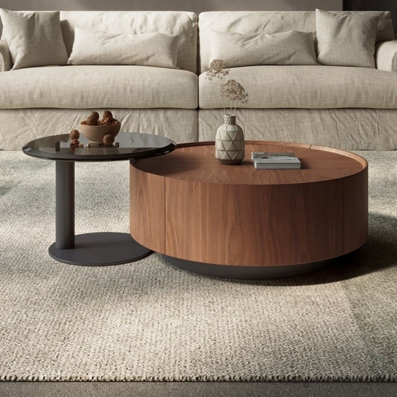 Bộ bàn trà tròn 2 món BT99