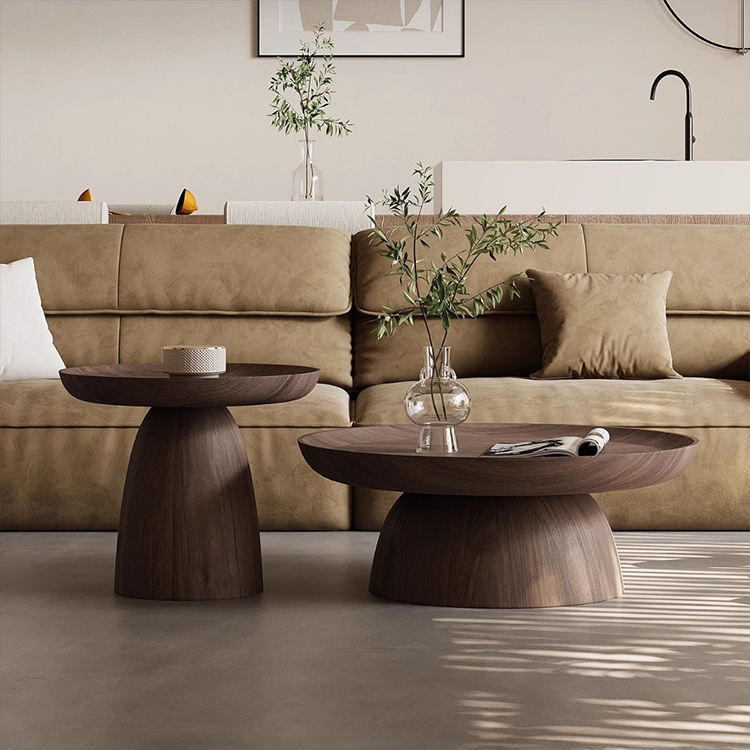 Bộ bàn trà tròn đôi Bắc Âu BT97