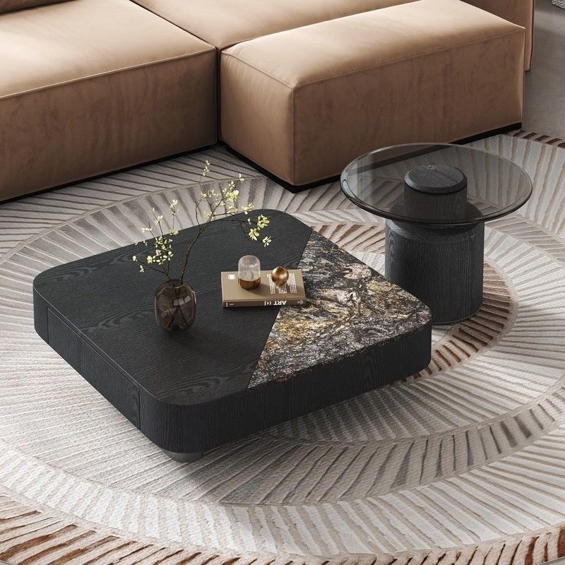 Bộ bàn trà vuông 2 món BT98