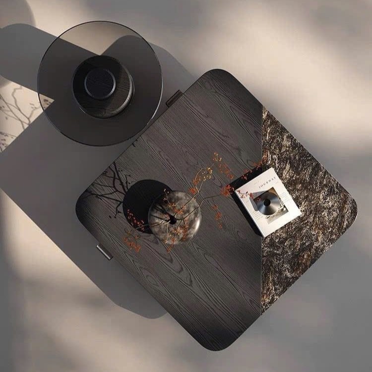 Bộ bàn trà vuông 2 món BT98