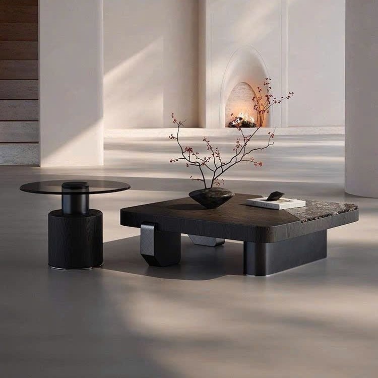 Bộ bàn trà vuông 2 món BT98