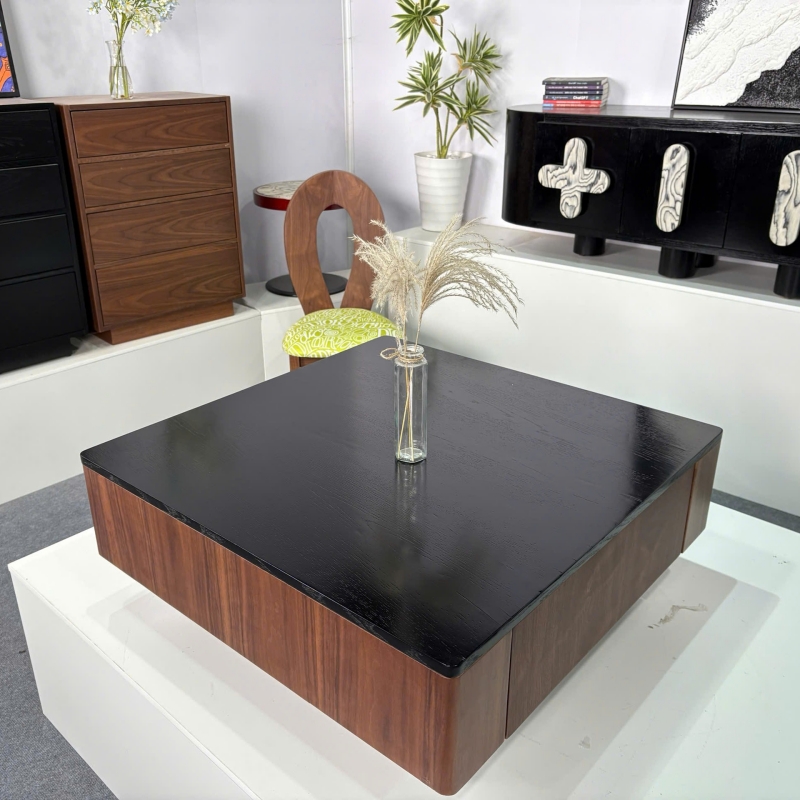 Bàn trà vuông phòng khách BT102