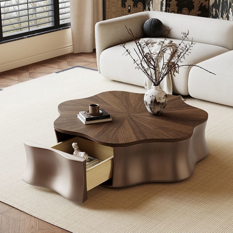 Bàn trà đôi hồ điệp phong cách Ý BT109